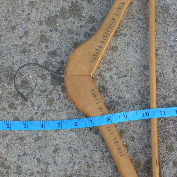 Vintage Canada Steamship Lines Wood Hanger - Picture 11 of 11